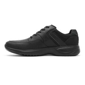 Rockport "Metro Path" lace up black sneaker mens leather